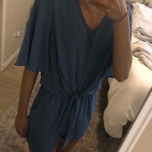 Blue romper